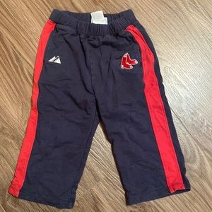 Boston Red Sox fodder sweat pants. Size 24 months